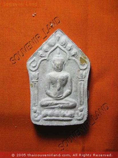 0741-OLD THAI BUDDHA AMULET KHUN-PAEN PLAI KUMAN LP TIM