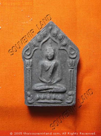 0739-OLD THAI BUDDHA AMULET KHUN-PAEN PLAI KUMAN LP TIM