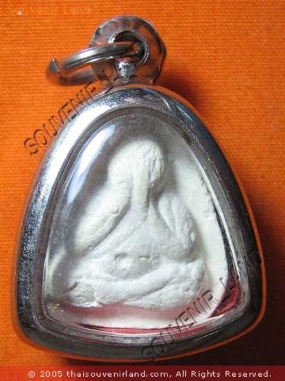 0625-THAI BUDDHIST AMULET CLOSE EYE PHA-PIT-TAH LP TIM