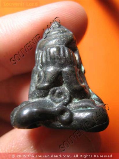 0622-THAI BUDDHIST AMULET CLOSE EYE PHA-PIT-TAH LP TAR