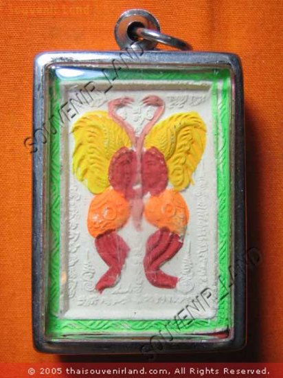 0621-THAI BUDDHA AMULET TABLET KUBA KRITSANA ANTIQUE