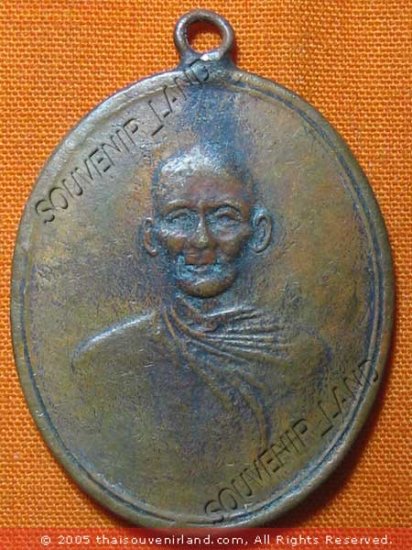 0611-THAI BUDDHA AMULET TALISMAN MONK LP PHUM MAGIC