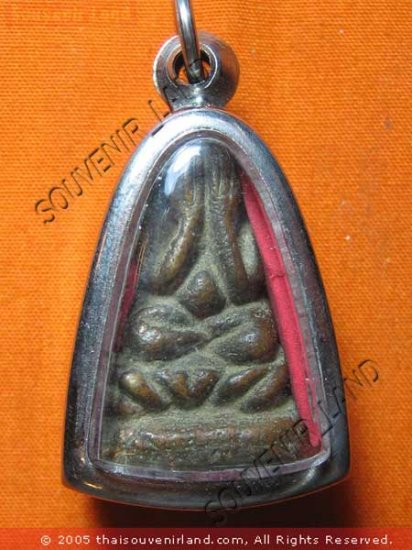 0602-THAI BUDDHIST AMULET CLOSE EYE PHA-PIT-TAH KAW-ORE