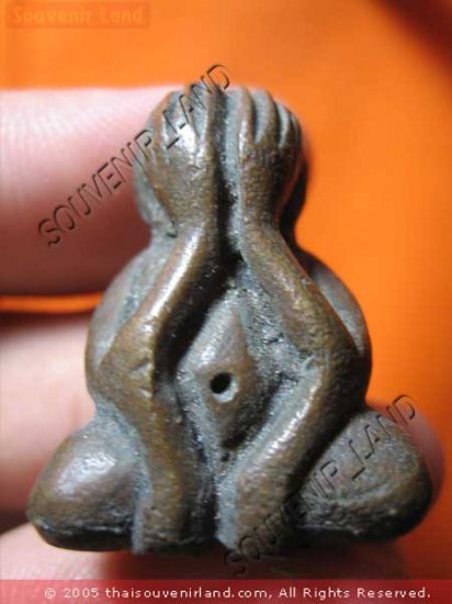 0543-THAI BUDDHIST AMULET CLOSE EYE PHA-PIT-TAH KAW-ORE