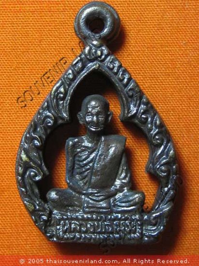 0479-THAI BUDDHA AMULET TALISMAN MONK LP MUM MAGIC
