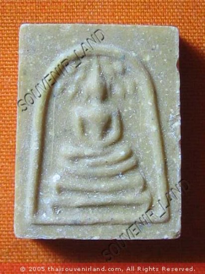 0477-VINTAGE OLD THAI BUDDHA AMULET SOMDEJ LP THOE