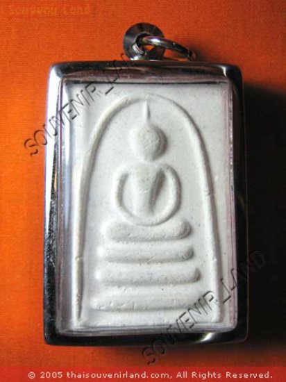 0256-VINTAGE THAI BUDDHA AMULET SOMDEJ LP PAIR 3 PUN