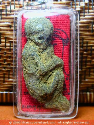 M698-KUMAN BABY GHOST THAI BUDDHA AMULET FETUS MAGIC