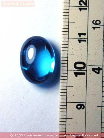 M691-FAMOUS GEM STONE ""EYE OF NAGA"" BUDDHA AMULET RARE
