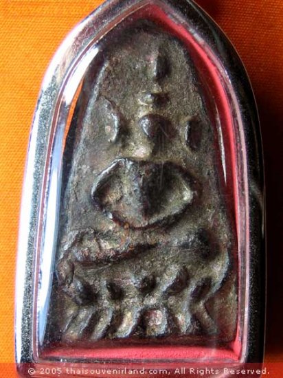 M231-THAI BUDDHA PENDANT AMULET LP BOON JINDAMANEE REAL