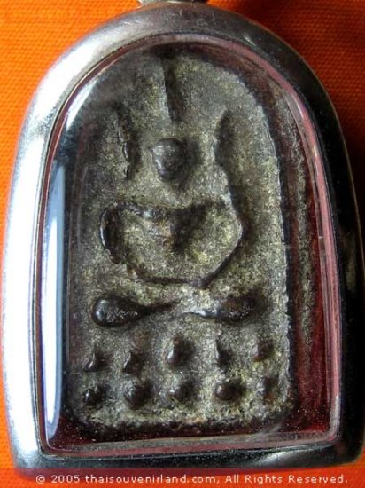 M225-THAI BUDDHA PENDANT AMULET LP BOON JINDAMANEE REAL