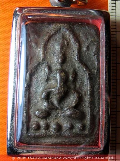 M246-THAI BUDDHA PENDANT AMULET LP BOON JINDAMANEE OLD