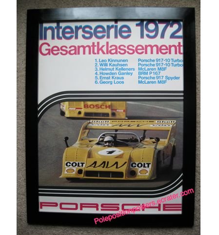 Interserie 1972 Gesamtklassement