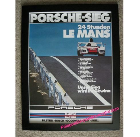 Porsche-Sieg 24 Studen Le Mans 1976