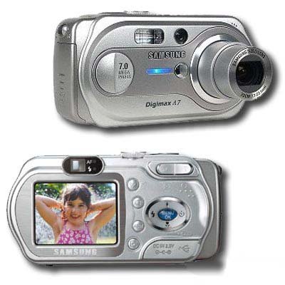 Samsung Digimax A7 7 MP Digital Camera 3x Optical