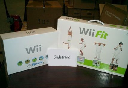 NEW 1 NINTENDO WII GAME CONSOLE+ WII FIT BUNDLE+ GAMES