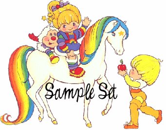 Rainbow Brite (sample set) ♥ Darling Girl Cosmetics Eye Shadow