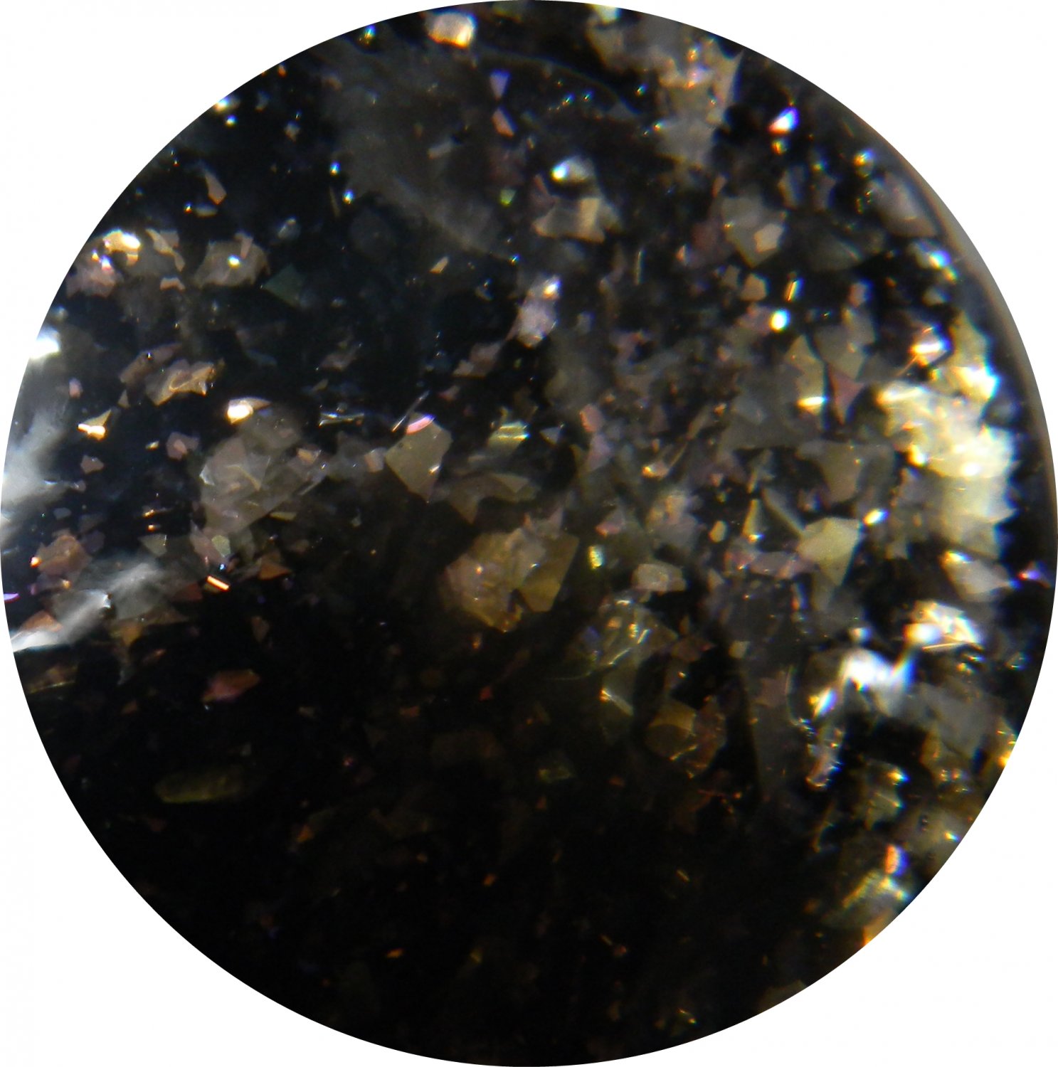 Iridescent Gold Flakie - Frankening ♥ Darling Girl Cosmetics Eye Shadow