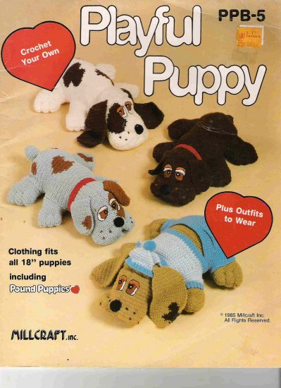 Crochet Your Own Playful Puppy