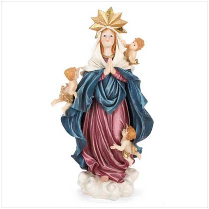 Holy Mary with Cherubs