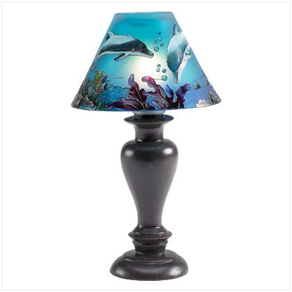 Dolphin Candle Lamp