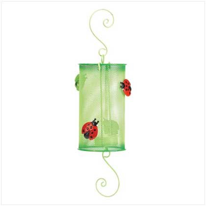 Ladybug Metal Lantern