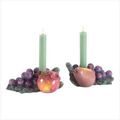 ITALY STYLE FRUIT CNDLSTK HLDR