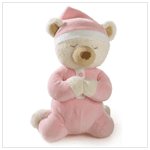 Pink Girl Prayer Bear