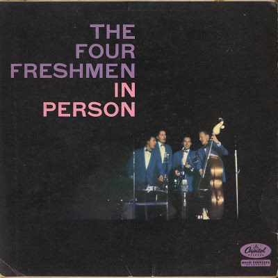 THE FOUR FRESHMEN--THE FOUR FRESHMEN IN PERSON Vinyl LP