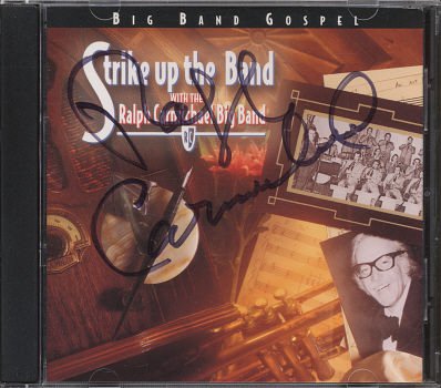THE RALPH CARMICHAEL BIG BAND--STRIKE UP THE BAND *AUTOGRAPHED* Compact Disc (CD)