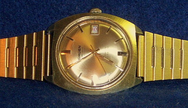 MENS GRUEN 25 JEWELS PRESISION AUTOMATIC WATCH
