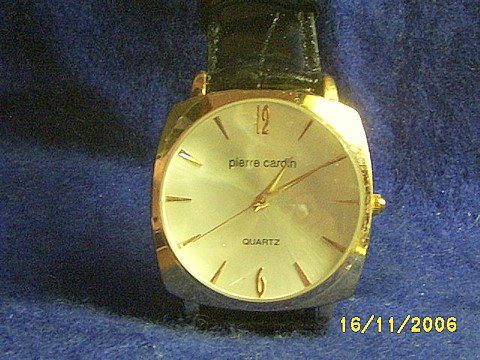 NEW PIERRE CARDIN MENS DRESS WATCH