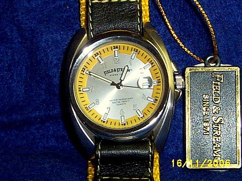 NEW FIELD & STREAM MENS SPORTSMANS WATCH