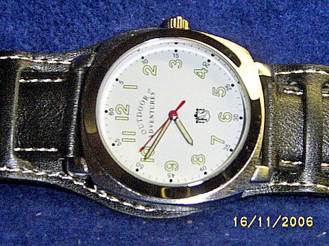 FIELD & STREAM OUTDOOR ADVENTURES MENS WATCH