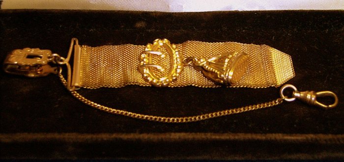 ANTIQUE WATCH FOB CHAIN