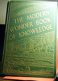 "FIRST EDITION" 1949 THE MODERN WONDER BOOK OF KNOWLEDGE