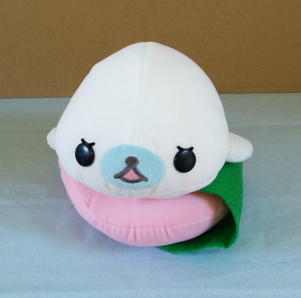 San-X Mamegoma Plush - Shiro Goma Mochi
