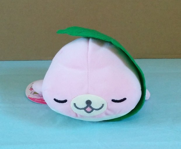 San-X Mamegoma Plush - Sakura Mochi