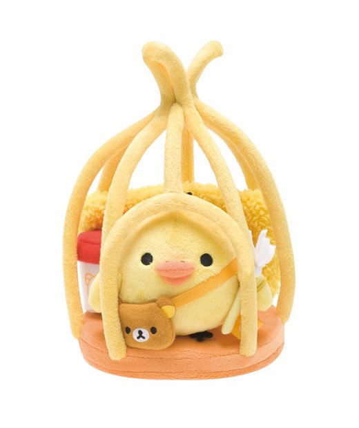 San-X Rilakkuma Character Plush - Kiiroitori & Bird Cage