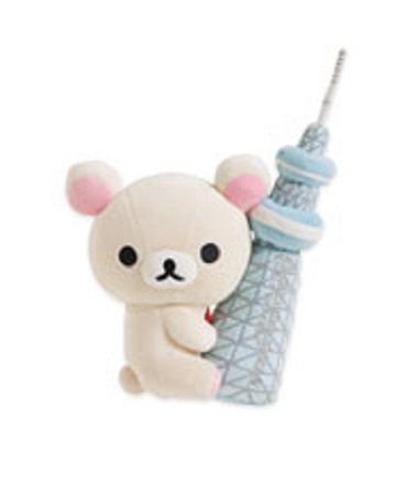 San-X Rilakkuma Tokyo Skytree Plush - Korilakkuma