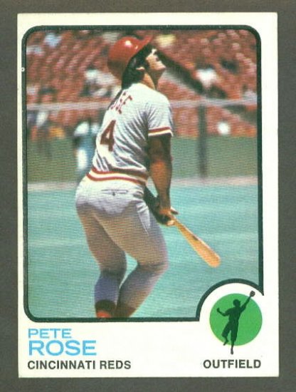 1973 Topps baseball set # 130 Pete Rose Cincinnati Reds