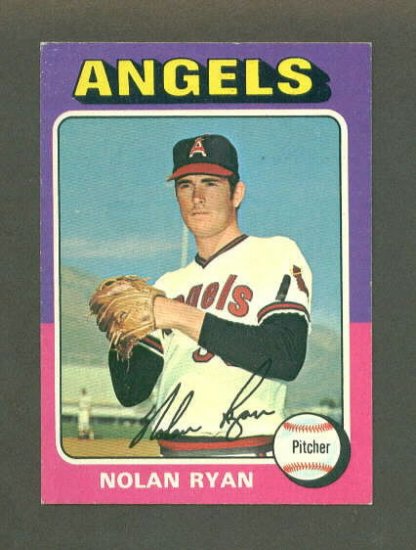 1975 Topps Mini baseball set # 500 Nolan Ryan HOF California Angels