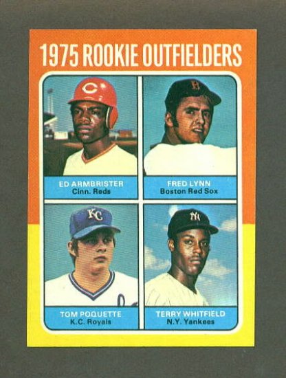 1975 Topps Mini baseball set # 622 Fred Lynn RC Boston Red Sox