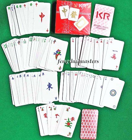 Mahjong Playing Cards-Authentic Traditional Chinese Deck
