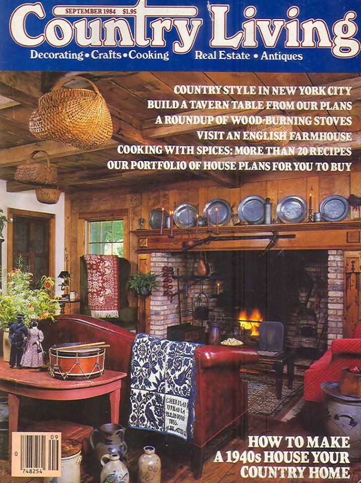 Country Living Magazine - September 1984