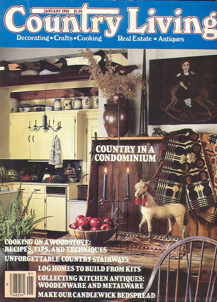 Country Living Magazine - January 1985