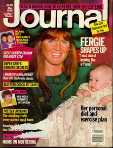 Ladies Home Journal Magazine - May 1989 - Fergie Shapes Up