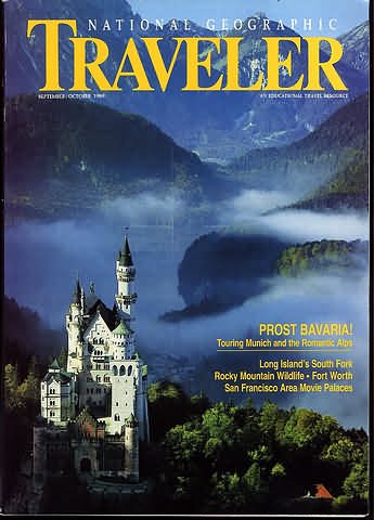National Geographic Traveler Magazine - August / September 1989 - Munich