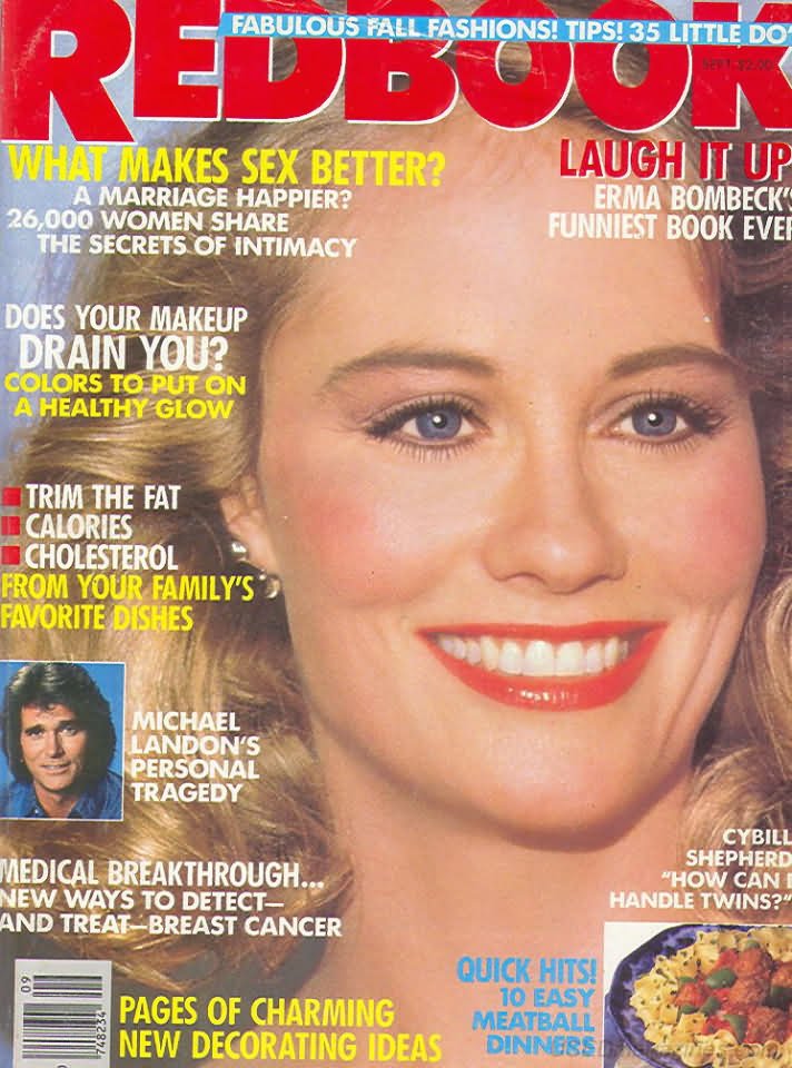 Redbook Magazine - September 1987 - Cybill Shepherd
