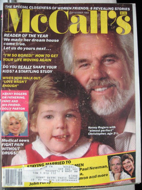 McCalls Magazine - September 1984 - Kenny Rogers